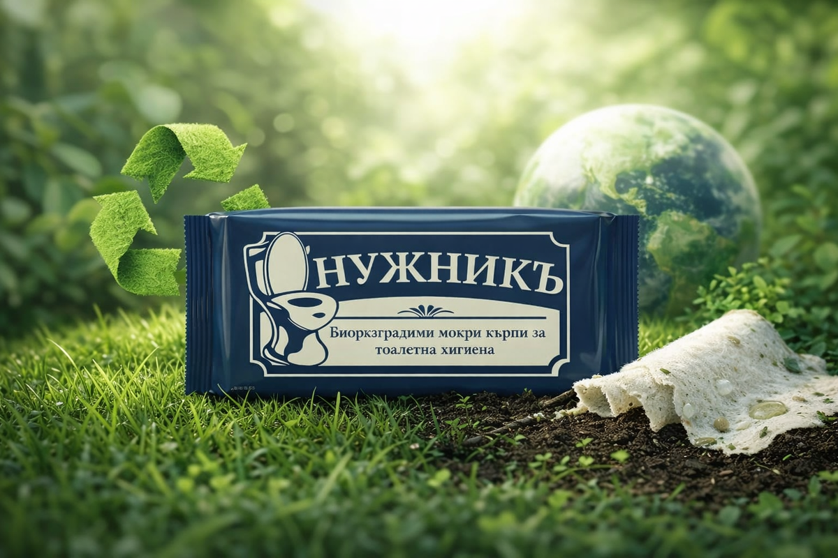 кърпичките са биоразградими - направени с мисъл както за твоето дупе, така и за тръбите ти.